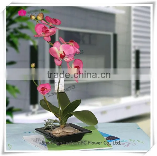 Lifelike Decorative Orchids Wholesale Silk Spring Flower Arrangements