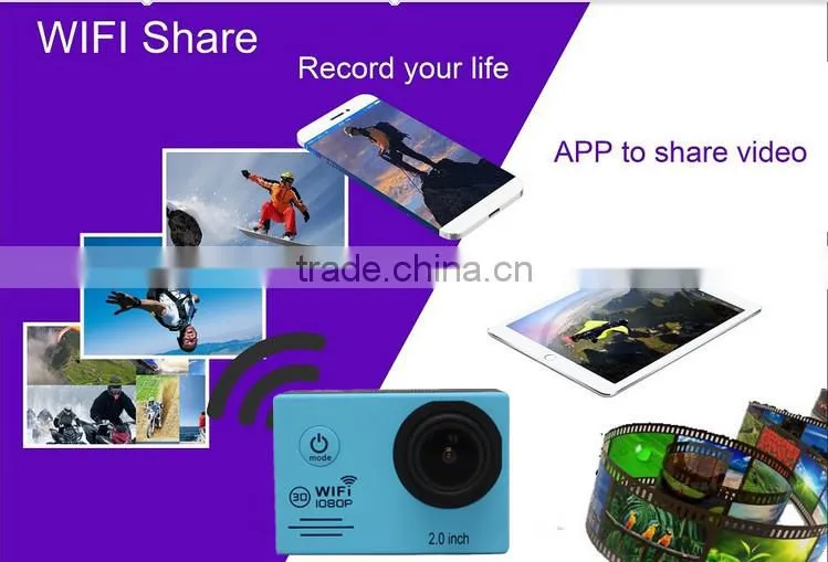 Mini Time lapse slow motion outdoor sport action camera sj7000 digital camera