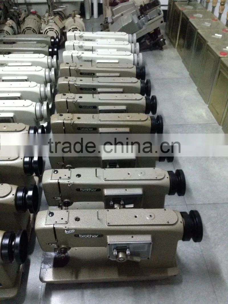 Japan Used Brother LE2-B861-1 Zig Zag Free Hand Irish Embroidery Industrial Sewing Machine