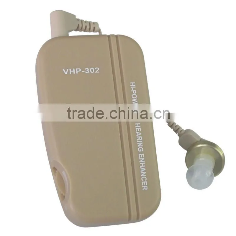 body worn hearing aid for the hearing impaired hearing assistance for tv (VHP-302)