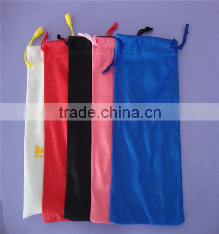 Colorful Drawstring Microfiber Eyeglasses Bag Wholesale