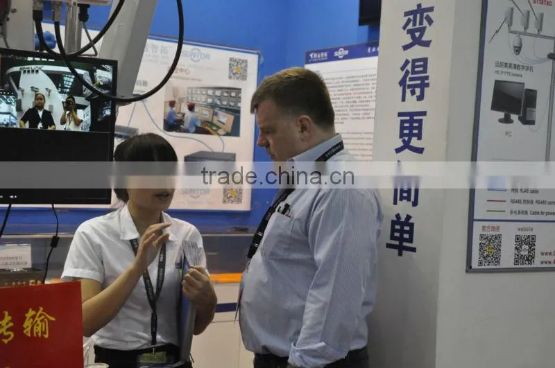 2.4G 5KM CCTV RS485 audio video wireless transmitter and receiver system