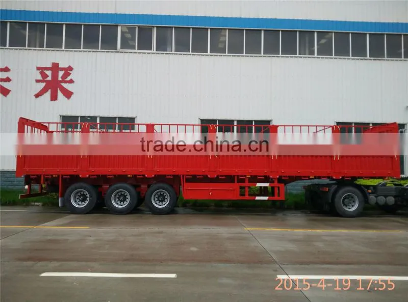 3 Axle 60t-100ton Cargo Trailer