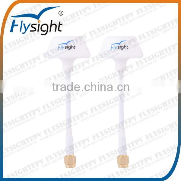 C013 5.8GHz 2.5dBi FPV Omnidirectional Cloverleaf Wireless Mushroom Antenna for Audio&Video Transmission