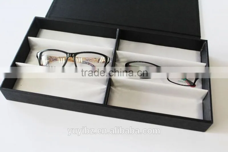leather eyeglasses box exported display sunglasses storage box cardboard