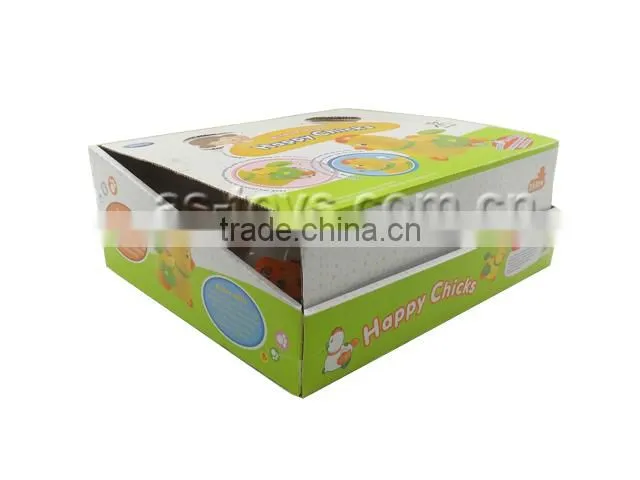2PCS Baby wind up yellow chicken toy