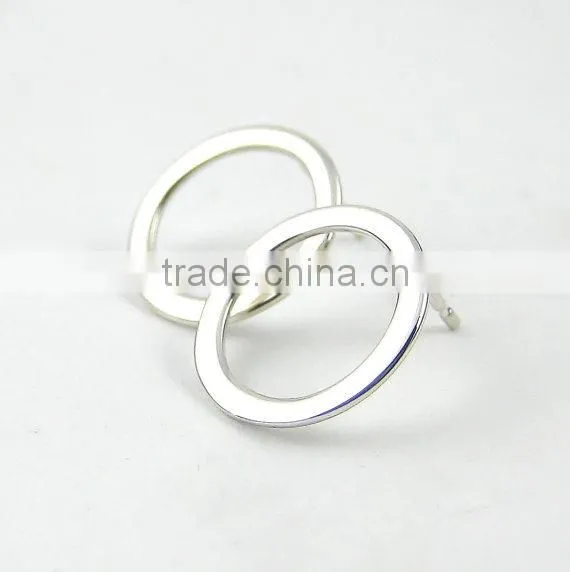 2015 New Silver Jewelry Celtic Warrior Stud Earrings