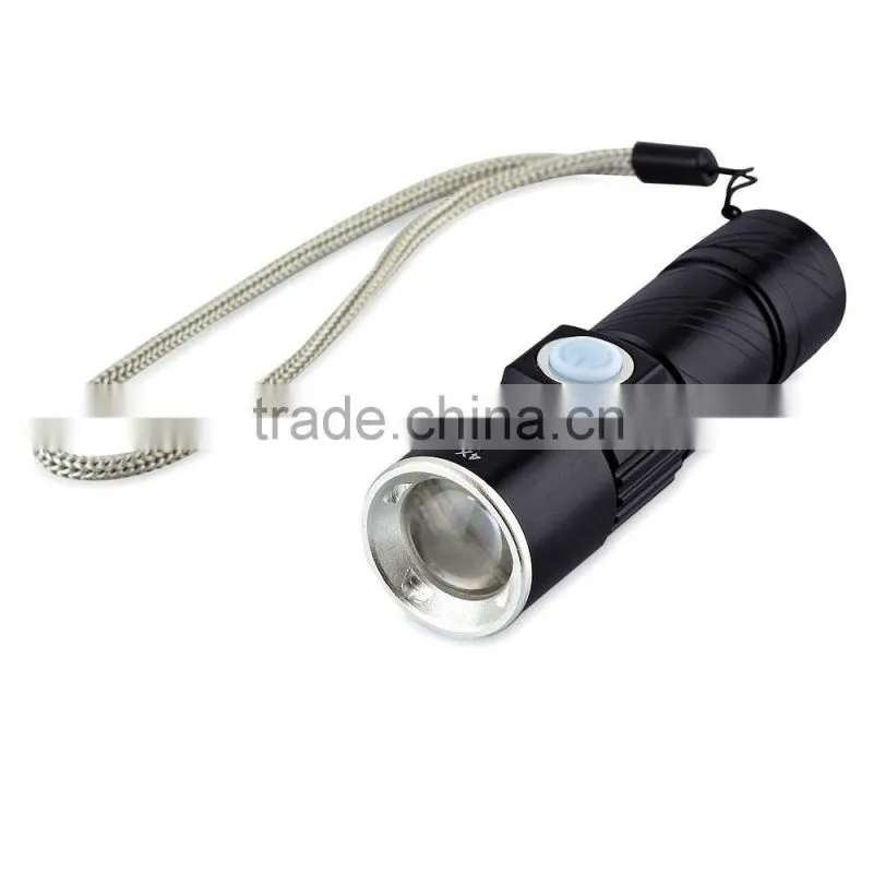 New model usb rechargeable mini led torch
