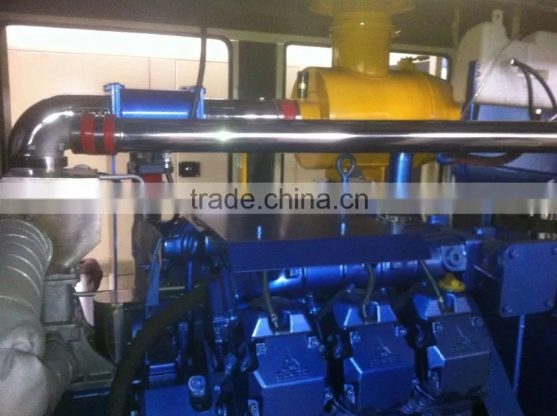 100KW natural gas fired generator from Weifang factory with CE/SO