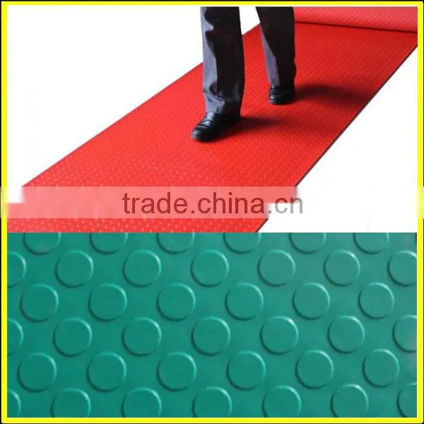 anti-slip pvc coin plastic flooring