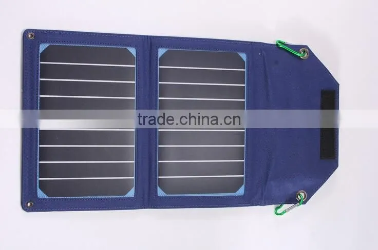 Made in china e mobile phone accessory waterproof solar powerbank solar panel 8000mah for USA market with indicator