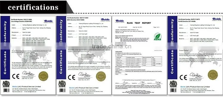 Jiaxing LED flood lights Ipad style slim SMD IP65 waterproof TUV CE and RoHS approved