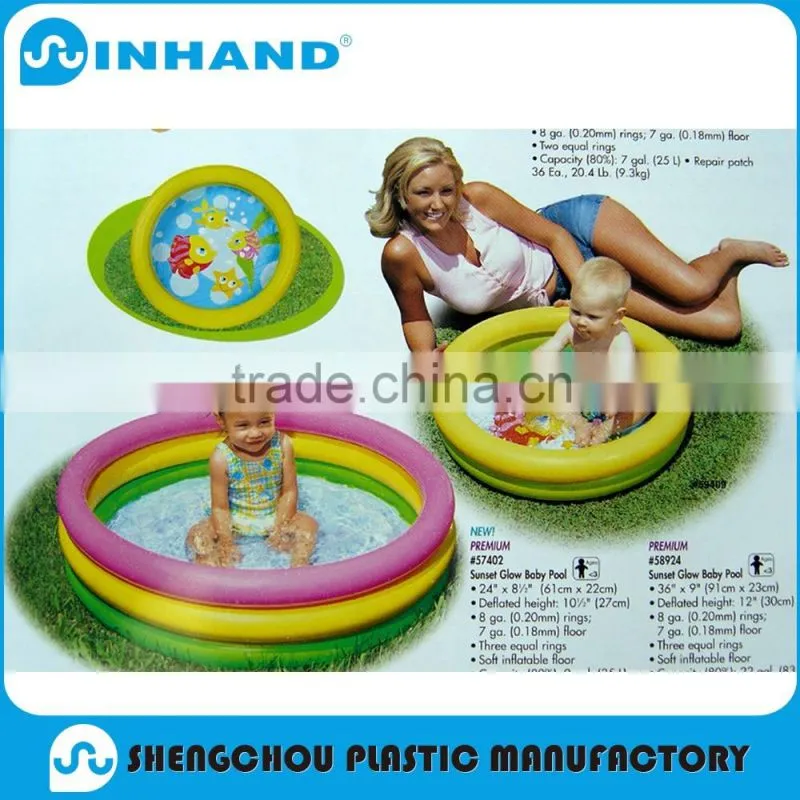 Factory price pvc inflatable eco-friendly baby pool/swimming pool toys/water float for baby