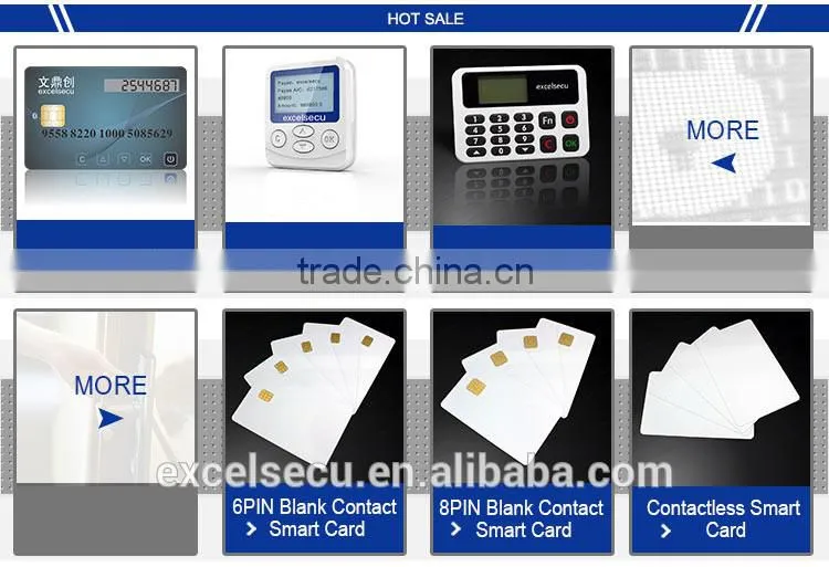 Security shenzhen chip one time password smart card with display