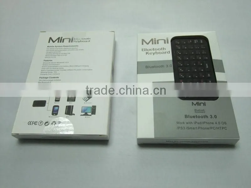 49 keys Bluetooth Keyboard,Mini Wireless Bluetooth Keyboard For iPhone/PS3/PC/iPad 2