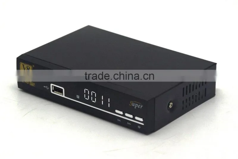 Dual Core vu duo 2 V8 super v8s DVB-S2 full hd satellite tv box decoder for encrypted channels powervu biss key cccam