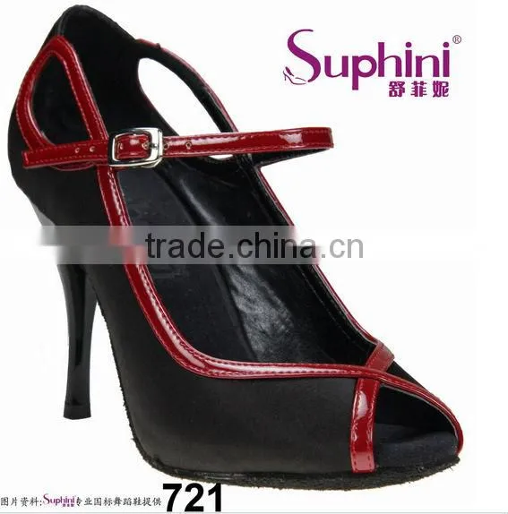 Graceful Premium Red and Black Women Dress Shoes