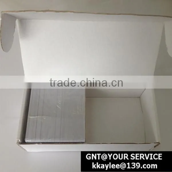 PVC blank card white color