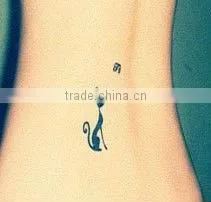 cat tatoo sticker