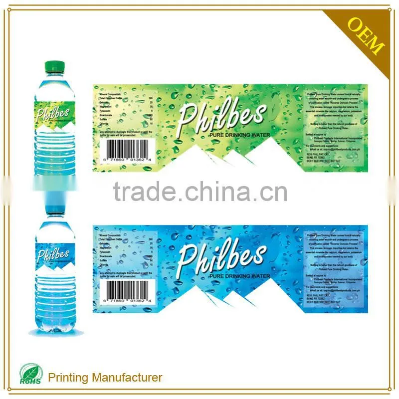 Clear Cheap Custom Metal Perfum Bottle Labels Printing