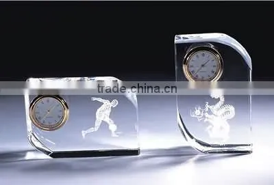 2016 Popular and fashionable crystal clock