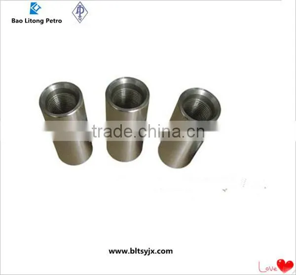 China factory ! API sucker rod coupling with spary metal for oilfield