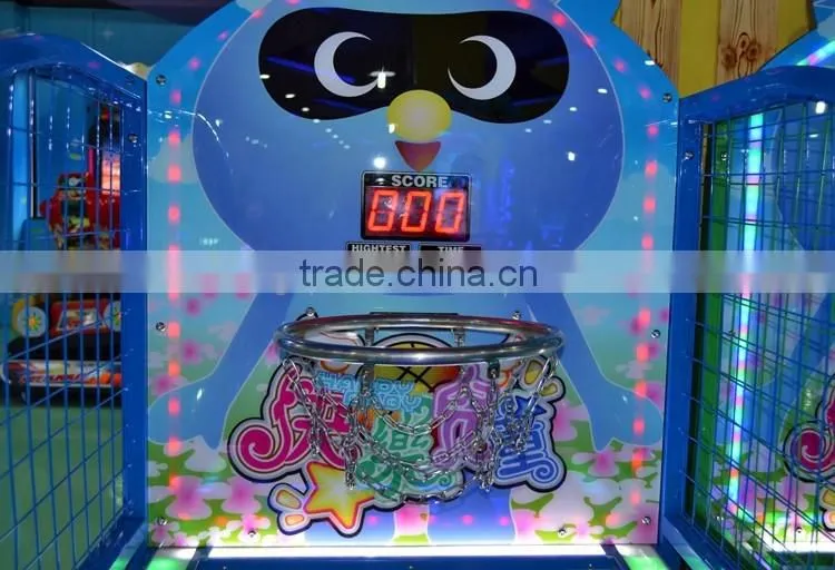 Amusement basketball game machine electronic basketball game machine