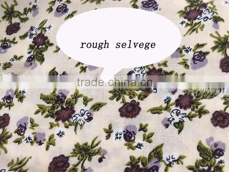 Oeko-tex standard 30*30 68*68 120gsm plain style printed rayon fabric