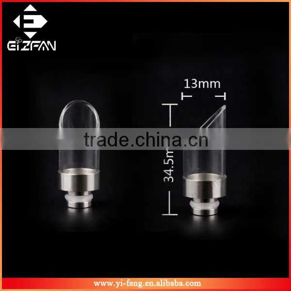 wholesale ecig drip tips EFAN mega pyrex drip tip glass 510 drip tips