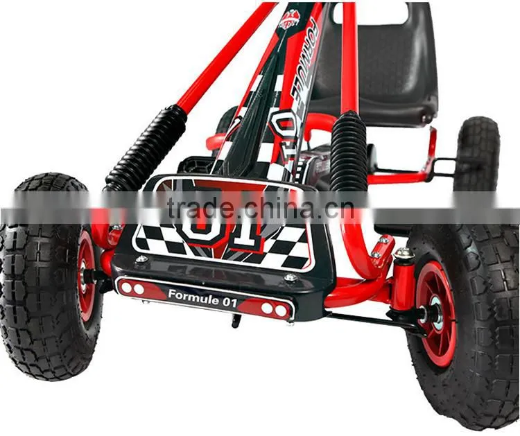 Children Pedal steering knckle Go Kart with solid wheel