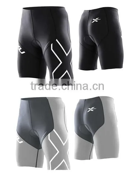 Men's custom compression shorts triathlon pants