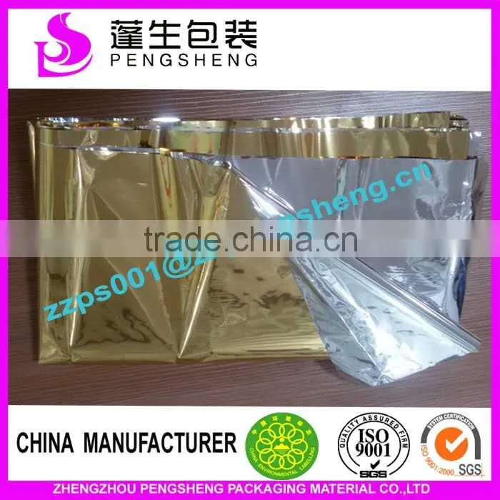 2016 cheap 26mic hot &cold metalized PET film/thermal metalized bopp film 0086 13523526889