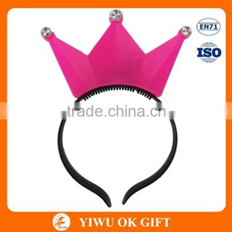 Hot Sale Light Braids Crown Headband Led Flashing Light Party Supplies
