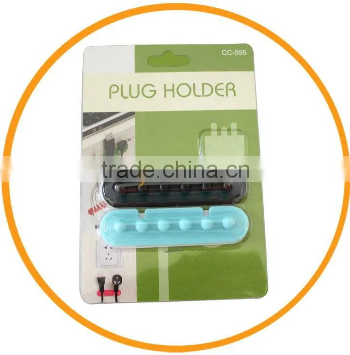 1 Set 2Pcs Plastic Cable Wire Organizer from dailyetech