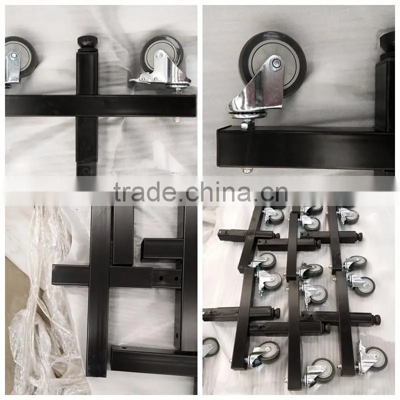 Outdoor used 15 mm foldable aluminium tennis table with wheel