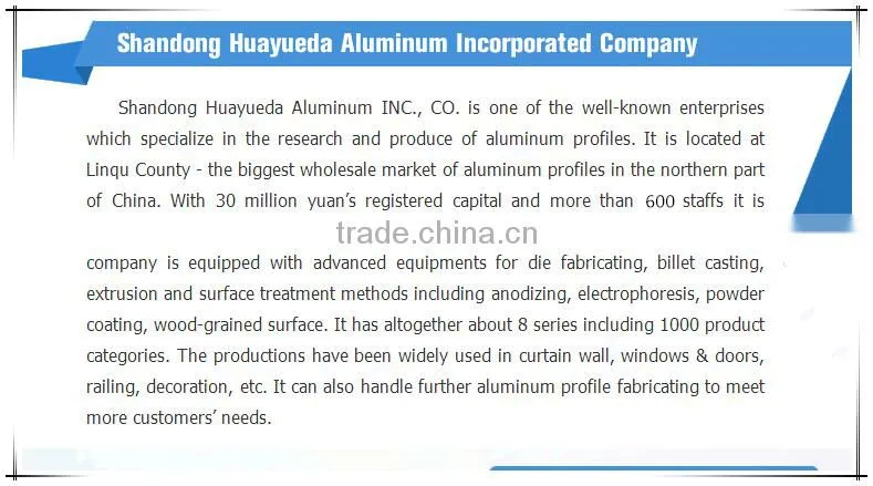 Anodizing Industrial Aluminium Profiles with Factory Price