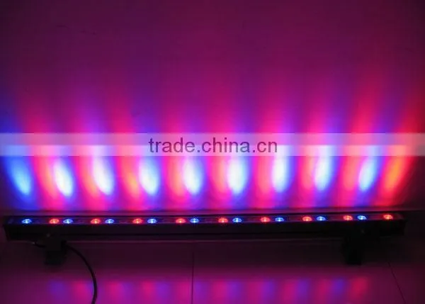 Outdoor stage lighting 15W ip65 rgb changing high power waterproof led wall washer lighting