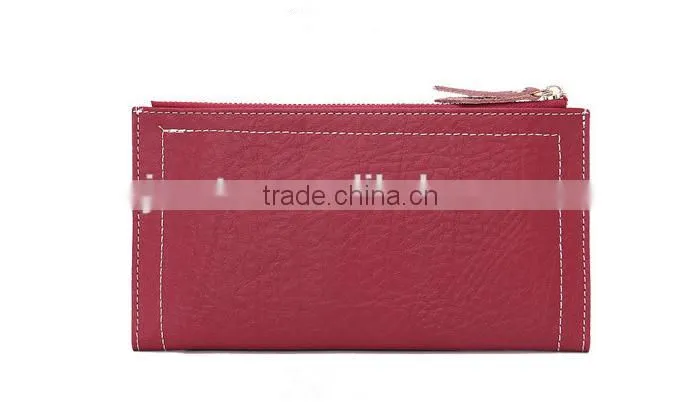 OEM Ladies Thin Wallet Leather Woman Custom Wholesale Cheap Wallet
