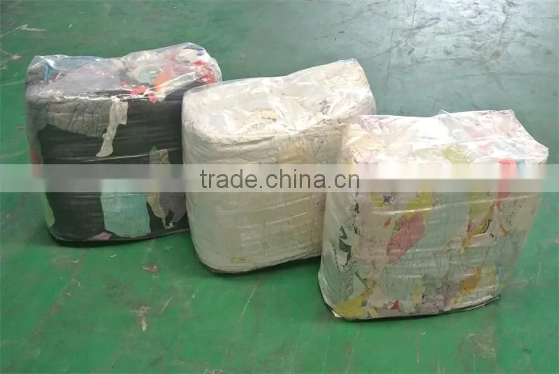 Colored Recycled Soft Materials Cotton Waste