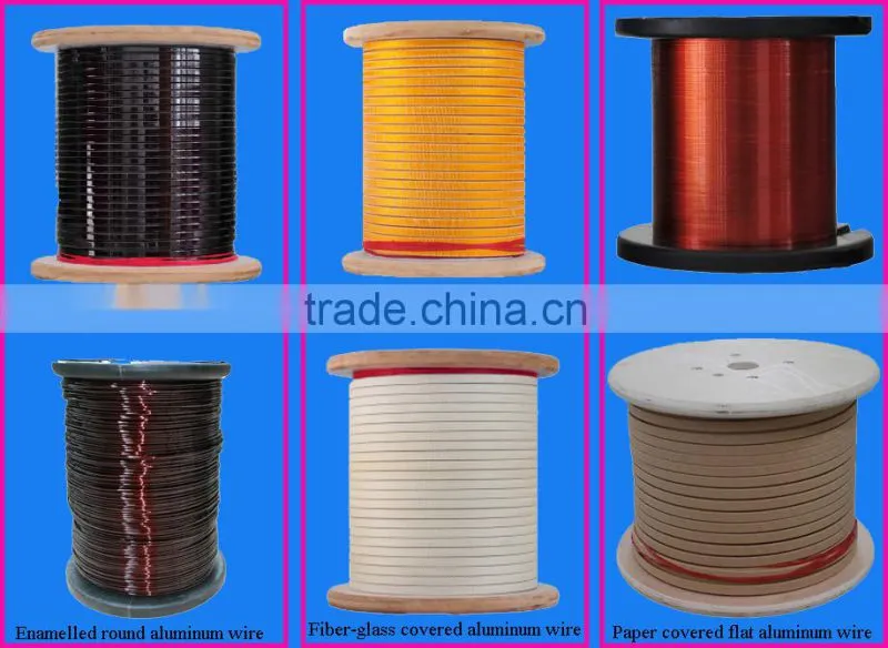 Good mechanical enamelled aluminium round wire