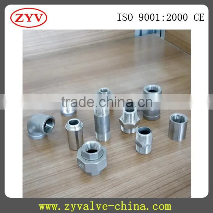 Hex Nipple 1/2" Male x 1/2" Male 304 Stainless Steel Threaded Pipe Fitting