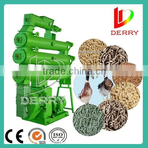 Best price animal feed pellet making line/poultry feed pellet making machine (CE)