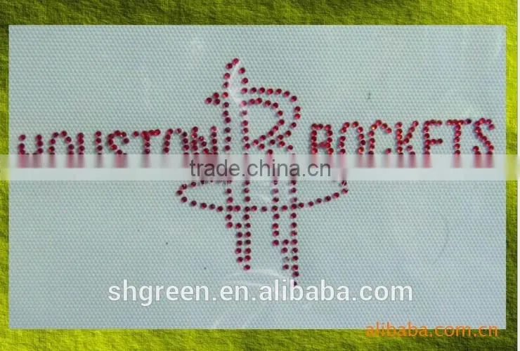 Rhinestone hot fix motif for clothes