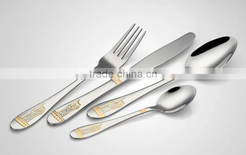 Classic craftsmanship stainless steel dinner set