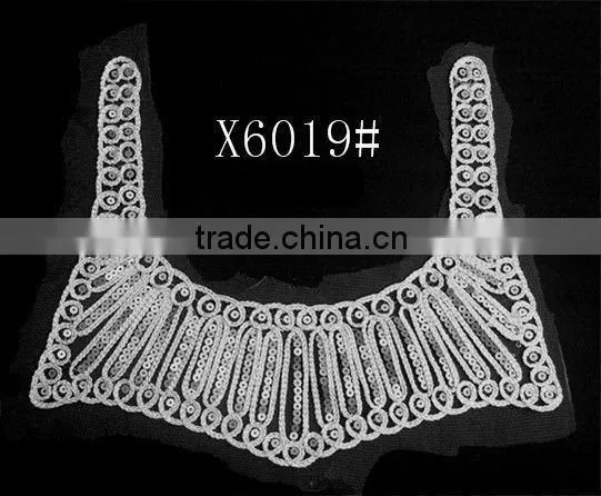 100% cotton fabric fashion embroidery latest women collar designs