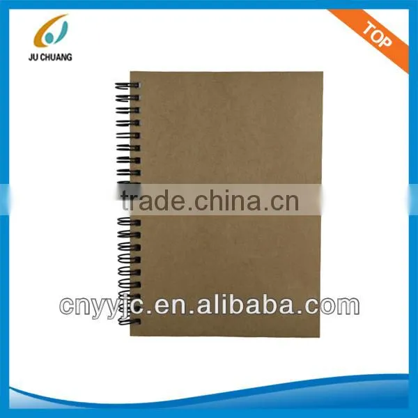 hardcover spiral bound notebook