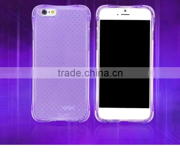 Hot sale ultra slim soft gasbag style tpu cover case for iPhone 6