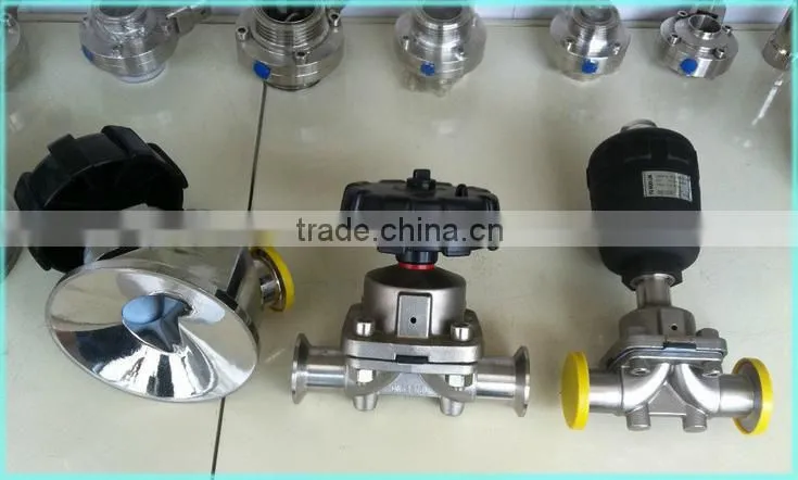 stainless steel 304/316L vacuum diaphragm valve