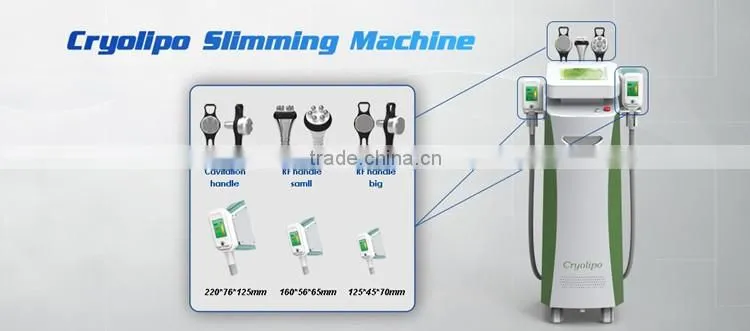 2016 5 handles best results fat freezing machine cryo fat freeze lipolysis slimming machine