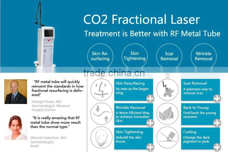 2015 CO2 Fractional portable co2 fractional laser